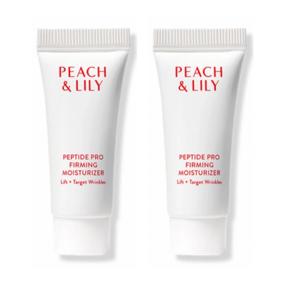 $7❤️🔥 LAST 1! Peach & Lily Peptide Pro Firming Moisturizer 2PK 🪞 NEW IN BOX